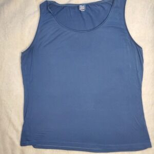 Rip Skirt Ripskirt Hawaii Everyday Tank Top Blue Modal Stretch Medium